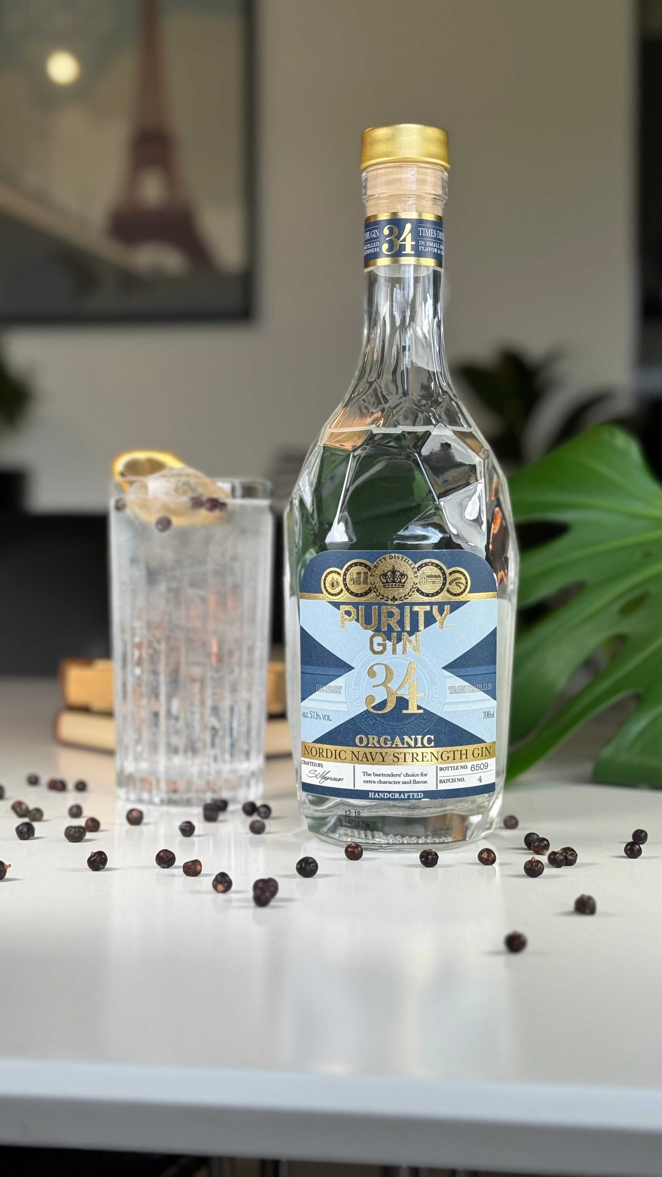 Ginforeveryone anmelder: PURITY Navy Strength Gin