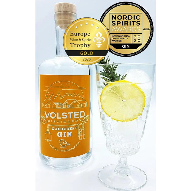 Volsted Gin - Goldcrest Gin (70 cl.)