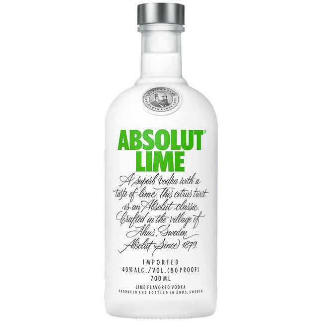 Absolut Vodka Lime (70 cl.)-Mr. Booze.dk