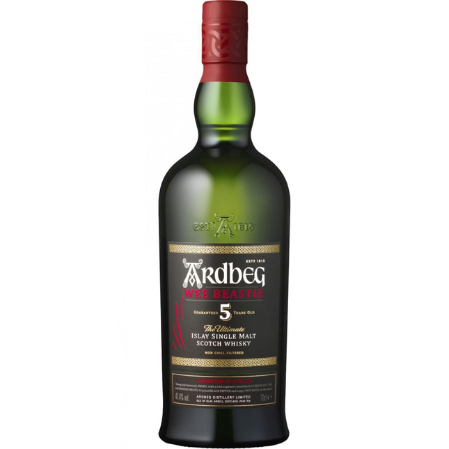 Ardbeg "Wee Beastie" Islay Single Malt Scotch (70 cl.)-Mr. Booze.dk
