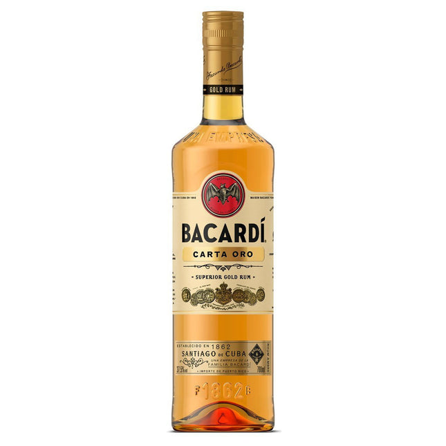 Bacardi Gold "Carta Oro" (100 cl.)-Mr. Booze.dk