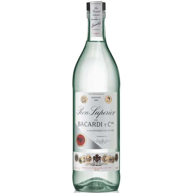 Bacardi Ron Superior Carta Blanca (70 cl.)-Mr. Booze.dk