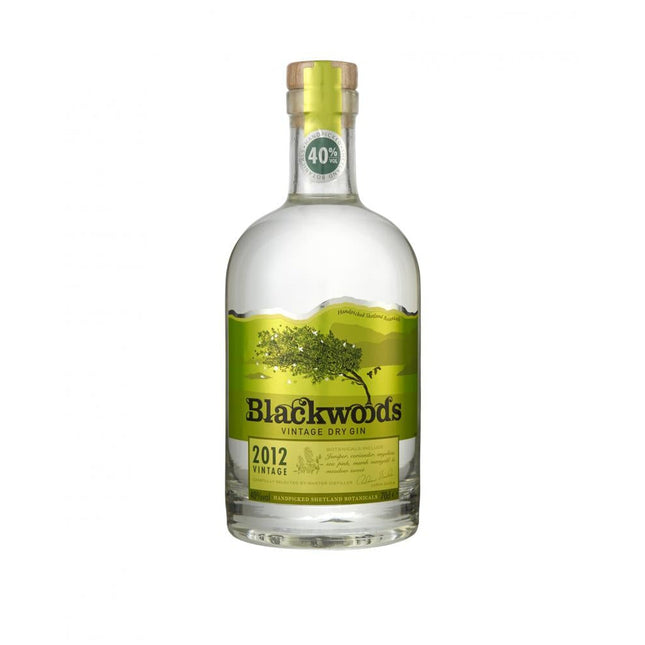 Blackwoods Vintage 2012 Dry Gin (70 cl.)-Mr. Booze.dk