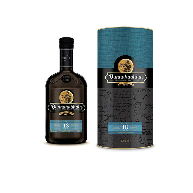 Bunnahabhain 18 YO Isley Single Malt Scotch (70 cl.)-Mr. Booze.dk