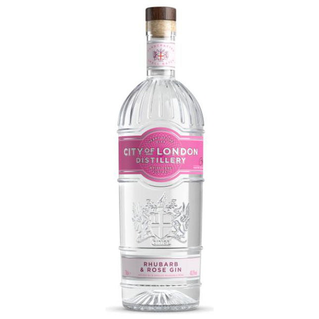 City of London Rhubarb & Rose Gin (70 cl.)-Mr. Booze.dk