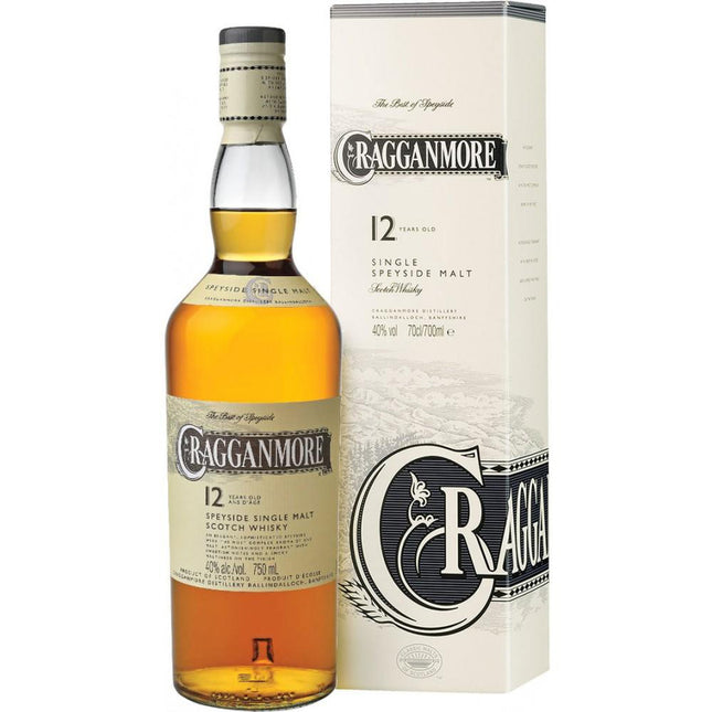 Cragganmore 12 YO Speyside Single Malt Scotch (70 cl.)-Mr. Booze.dk