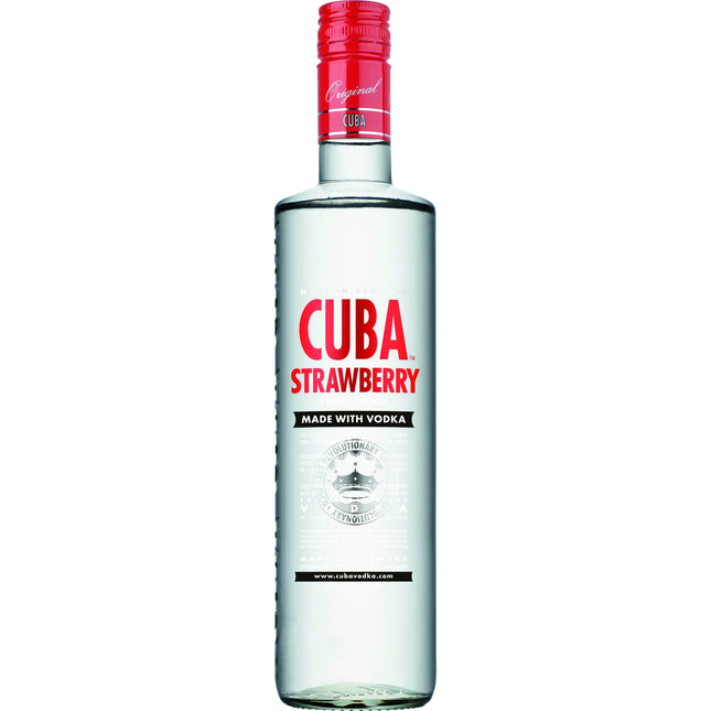 Cuba Strawberry (70 cl.)-Mr. Booze.dk