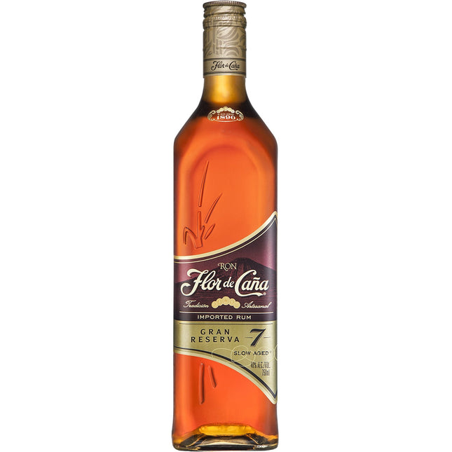 Flor de Cana Gran Reserva 7 YO (70 cl.)-Mr. Booze.dk