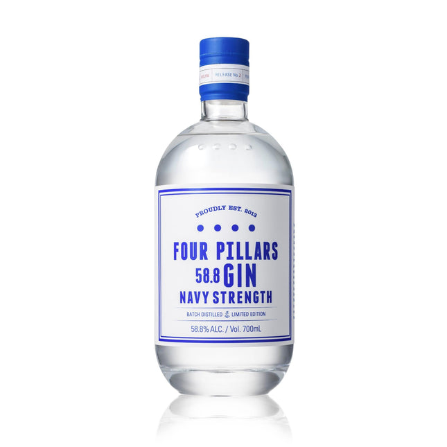 Four Pillars Navy Strength Gin (70 cl.)-Mr. Booze.dk