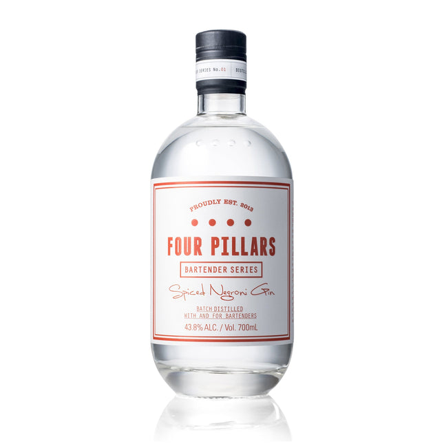 Four Pillars Spiced Negroni Gin (70 cl.)-Mr. Booze.dk