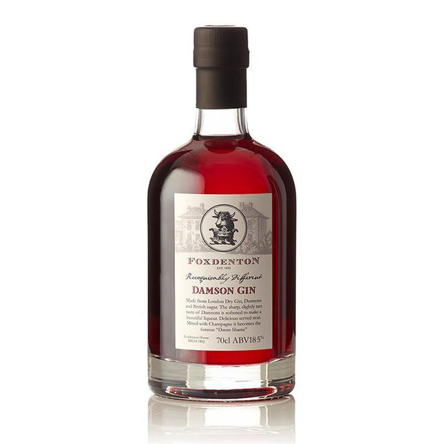 Foxdenton Damson Gin (70 cl.)-Mr. Booze.dk