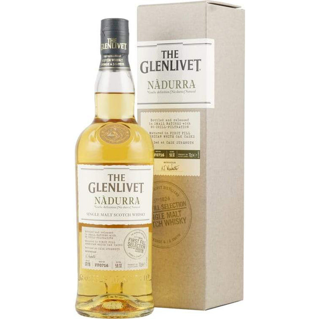 Glenlivet "Nádurra " First Fill Single Malt Scotch (70 cl.)-Mr. Booze.dk