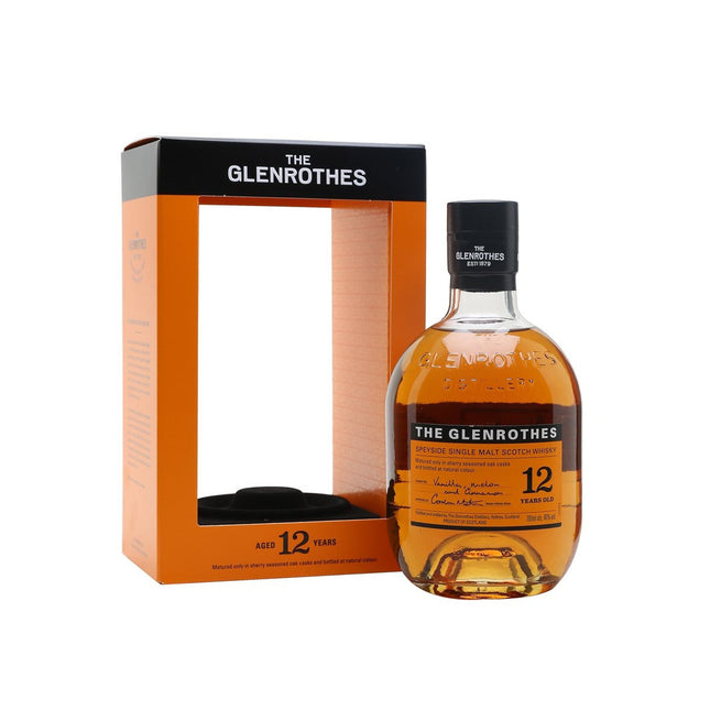 Glenrothes 12 YO Speyside Single Malt Scotch (70 cl.)-Mr. Booze.dk