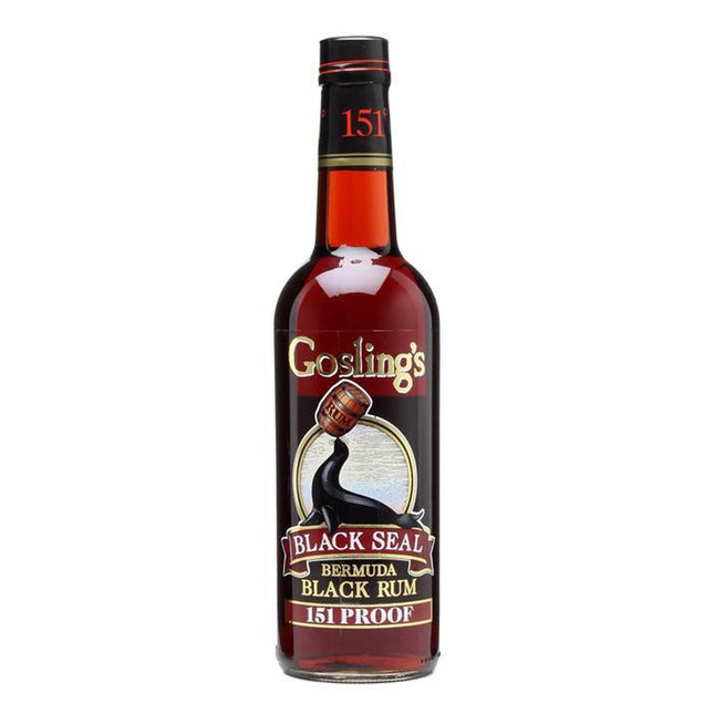 Goslings Black Seal 151 Proof (70 cl.)-Mr. Booze.dk