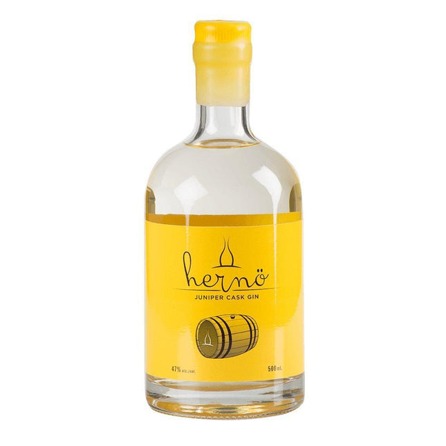 Hernö Juniper Cask Gin (50 cl.)-Mr. Booze.dk