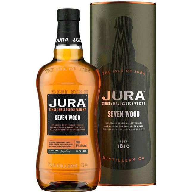 Isle of Jura "Seven Wood" Single Malt Scotch (70 cl.)-Mr. Booze.dk