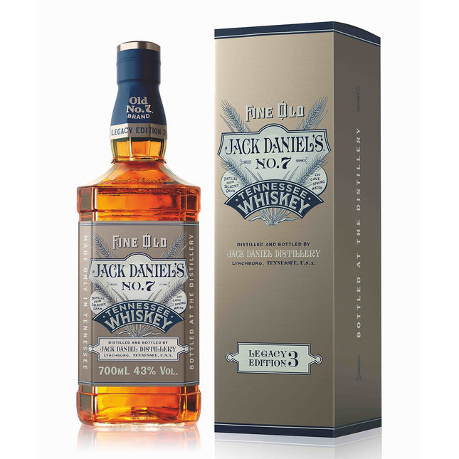 Jack Daniel's Old No.7 "Legacy Edition" No.3 Whiskey(70cl.)-Mr. Booze.dk