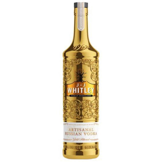 JJ Whitley Gold Vodka (70 cl.)-Mr. Booze.dk