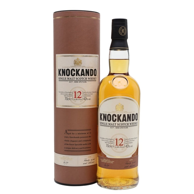 Knockando 12 YO Speyside Single Malt Scotch (70 cl.)-Mr. Booze.dk