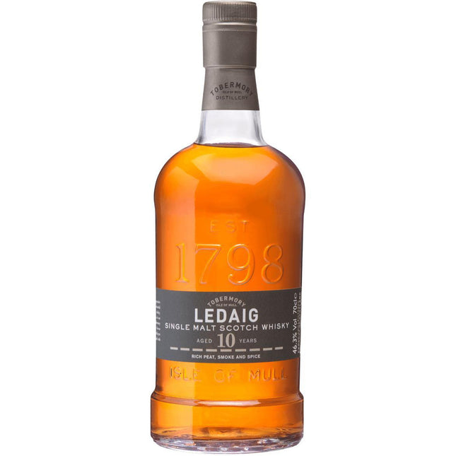 Ledaig 10 YO Single Malt Scotch (70 cl.)-Mr. Booze.dk