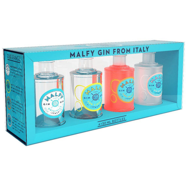Malfy Gin Miniature Set (4x5 cl./pk)-Mr. Booze.dk