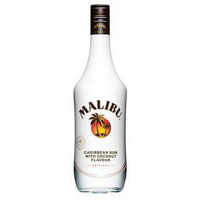 Malibu Coconut Rum (100 cl.)-Mr. Booze.dk