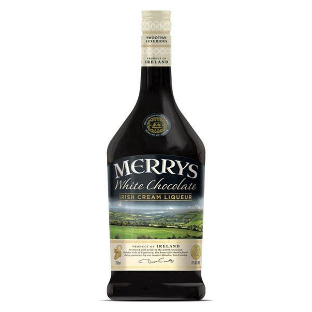 Merrys White Chocolate Irish Cream Liqueur (70 cl.)-Mr. Booze.dk