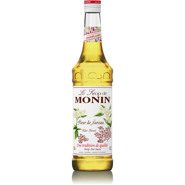 Monin Syrup Elderflower/Hyldeblomst (70 cl.)-Mr. Booze.dk