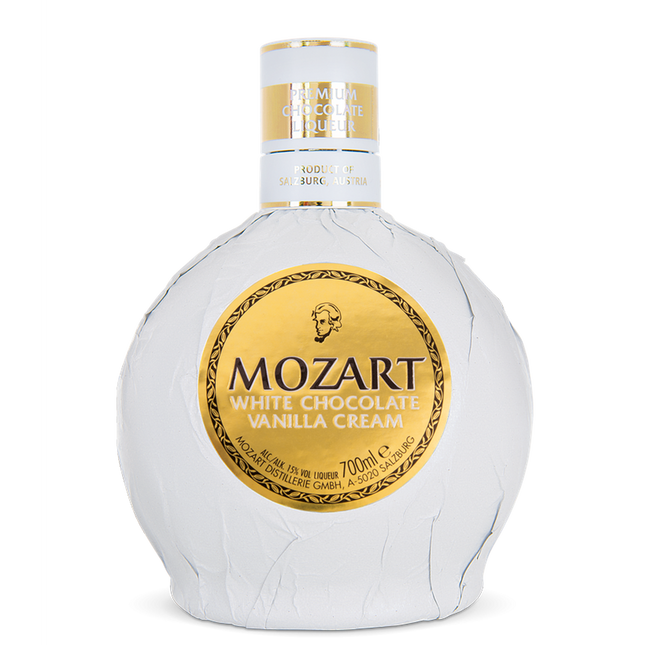 Mozart White Chocolate Cream Liqueur (50 cl.)-Mr. Booze.dk