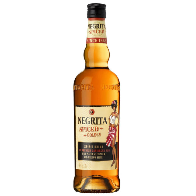 Negrita Spiced Golden (70 cl.)-Mr. Booze.dk