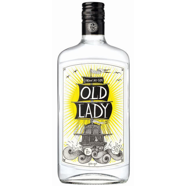 Old Lady London Dry Gin (70 cl.)-Mr. Booze.dk
