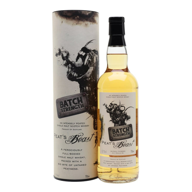 Peat's Beast "Batch Strength" Single Malt Scotch (70 cl.)-Mr. Booze.dk
