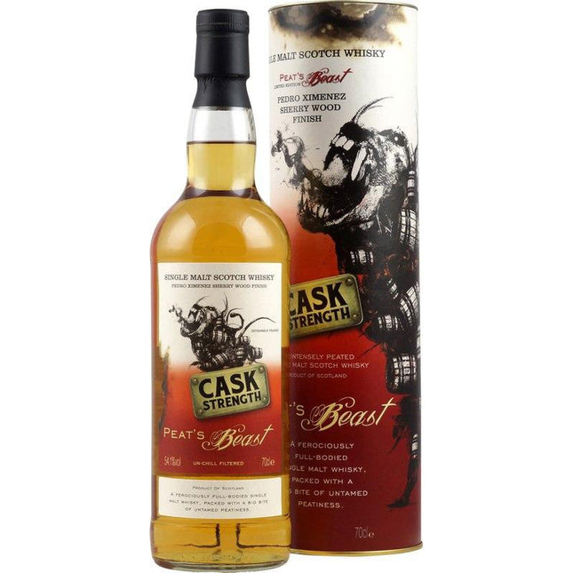 Peat's Beast "PX Cask Strength" Single Malt Scotch (70 cl.)-Mr. Booze.dk