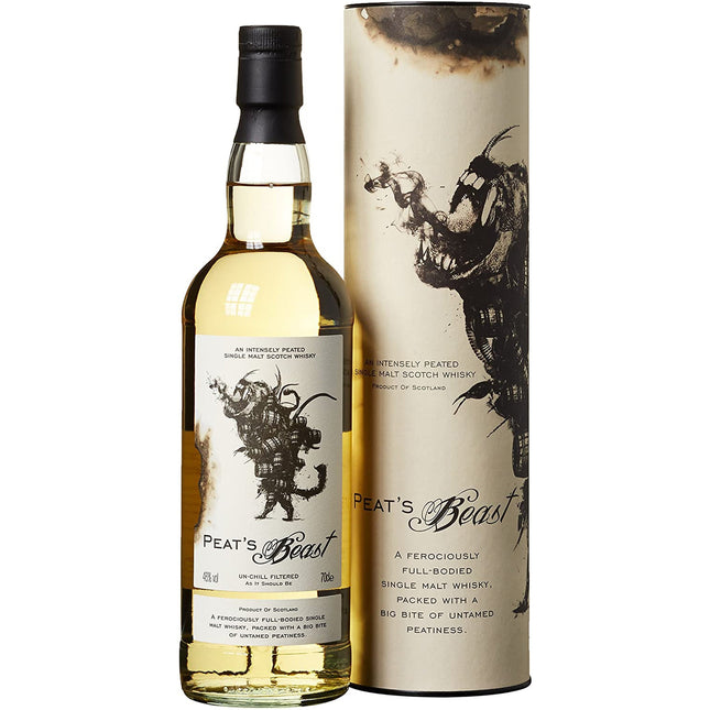 Peat's Beast Single Malt Scotch (70 cl.)-Mr. Booze.dk