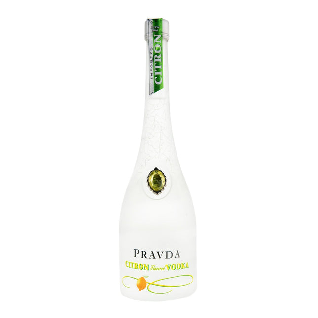 Pravda Citron Vodka (70 cl.)-Mr. Booze.dk