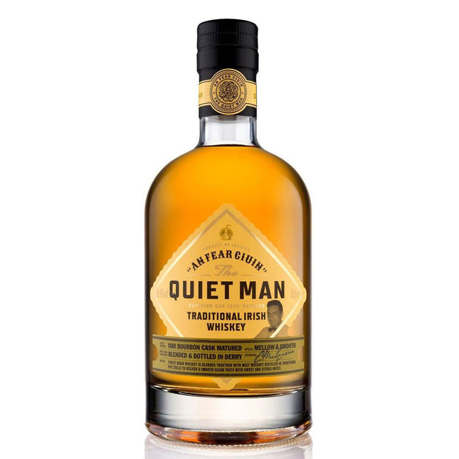 Quiet Man Superior Irish Blended Whisky (70 cl.)-Mr. Booze.dk