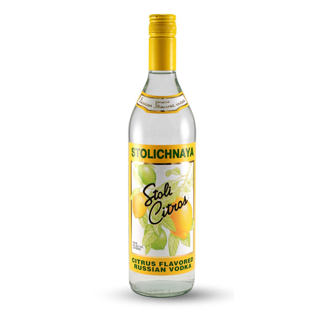 Stolichnaya Vodka Citros (70 cl.)-Mr. Booze.dk