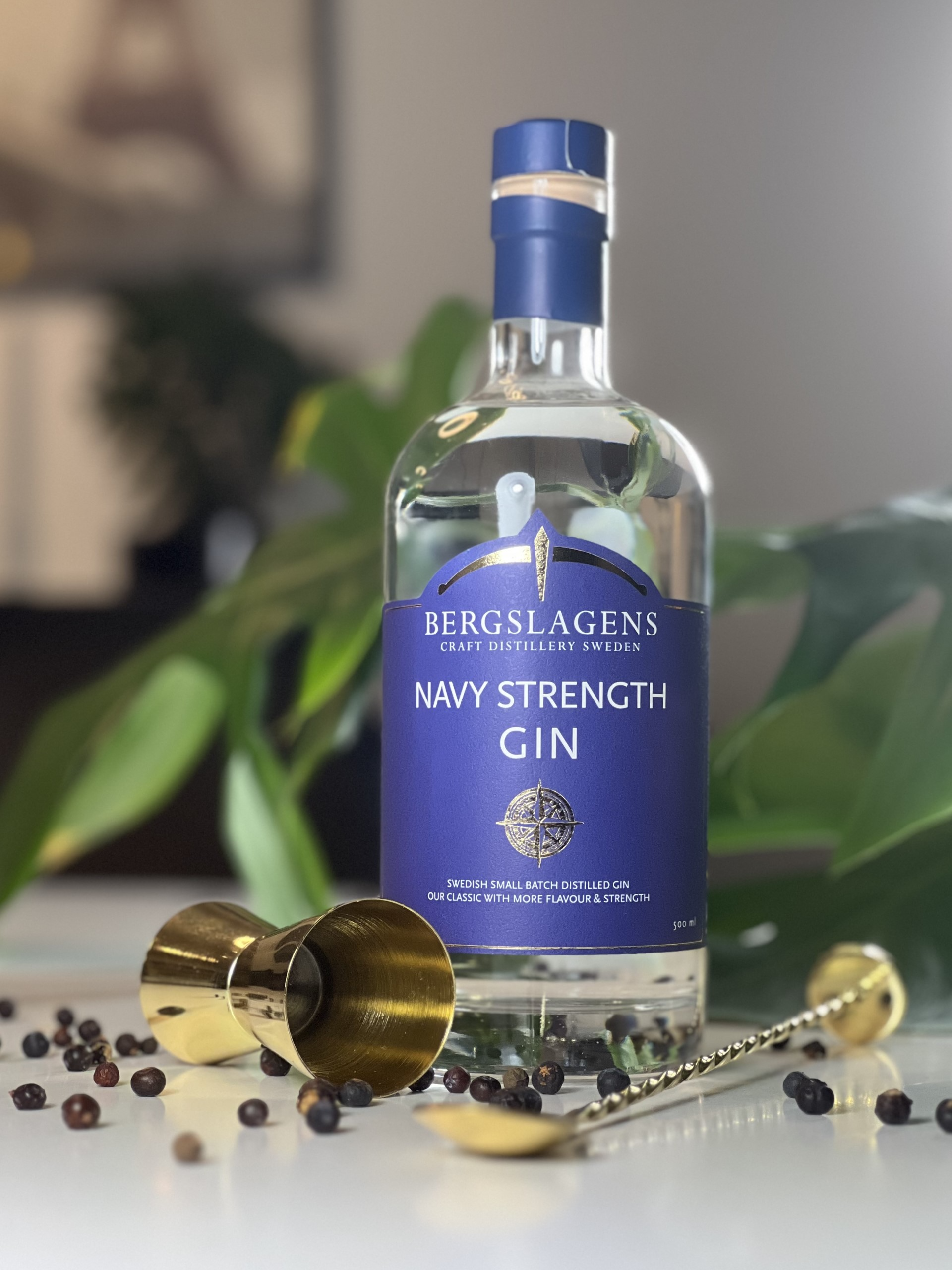 Ginforeveryone anmelder: Bergslagens Navy Strength Gin