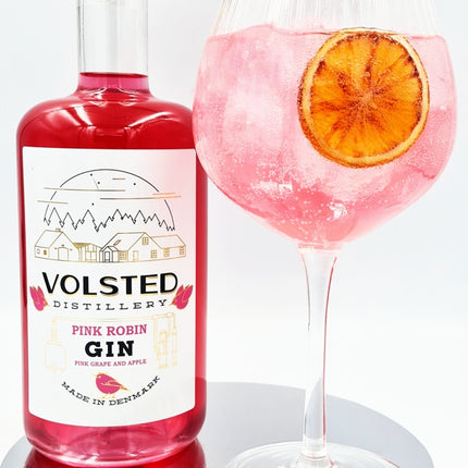 Volsted Gin - Pink Robin Gin (70 cl.)