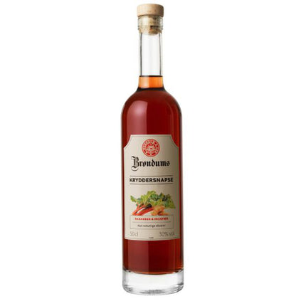 Brøndums Kryddersnapse - Rabarber & Ingefær (50 cl.)