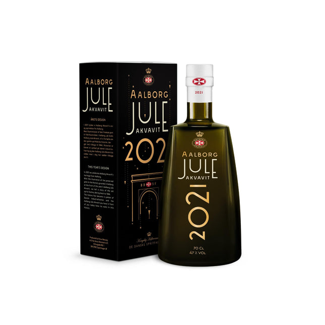 Aalborg Jule Akvavit 2021 (70 cl.)-Mr. Booze.dk