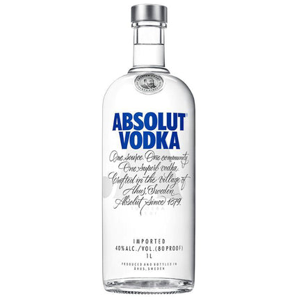 Absolut Vodka (100 cl.)-Mr. Booze.dk