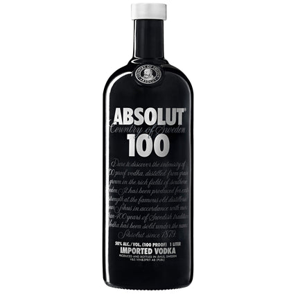 Absolut Vodka 100 Proof (100 cl.)-Mr. Booze.dk