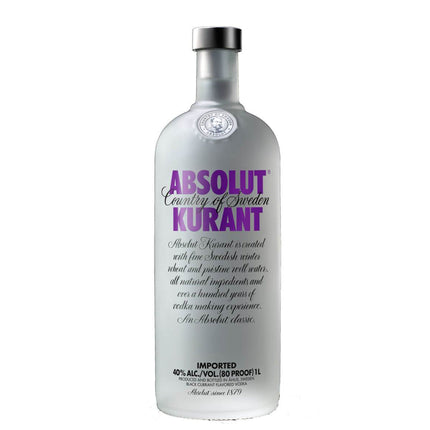 Absolut Vodka Kurant (100 cl.)-Mr. Booze.dk
