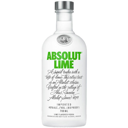Absolut Vodka Lime (70 cl.)-Mr. Booze.dk