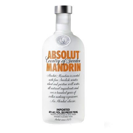 Absolut Vodka Mandrin (70 cl.)-Mr. Booze.dk