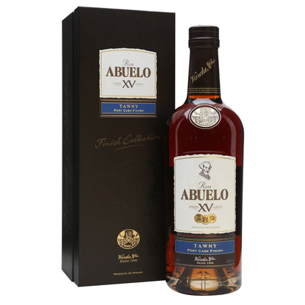 Abuelo XV Tawny Port Cask Finish (70 cl.)-Mr. Booze.dk