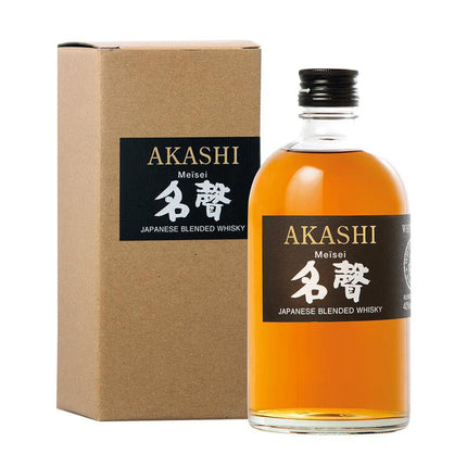 Akashi Meisei Japanese Blended Whiskey (50 cl.)-Mr. Booze.dk