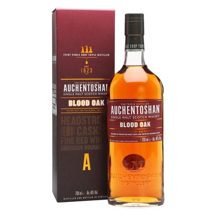 Auchentoshan "Blood Oak" Single Malt Scotch Whisky (70 cl.)-Mr. Booze.dk