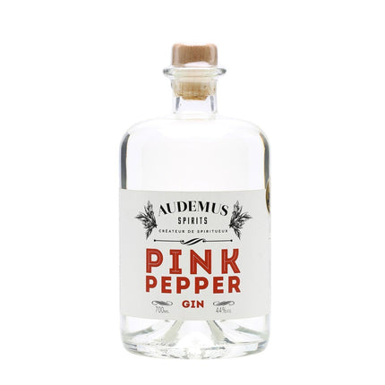 Audemus Pink Pepper Gin (70 cl.)-Mr. Booze.dk